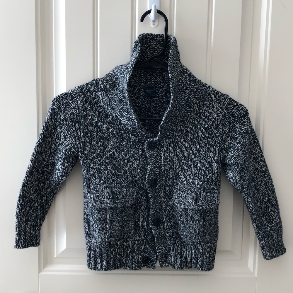 Baby Gap Boys (4 years) Shawl Collar Cardigan